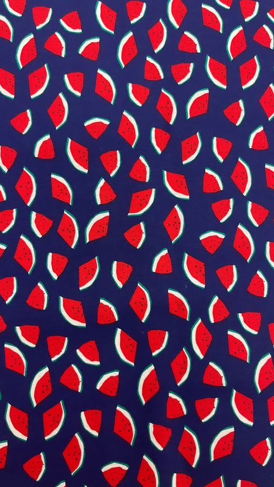 Watermelons On Navy