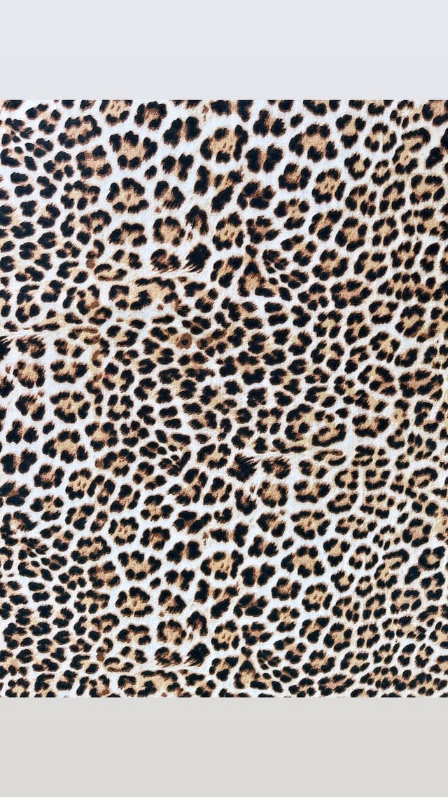 Brown Leopard Print