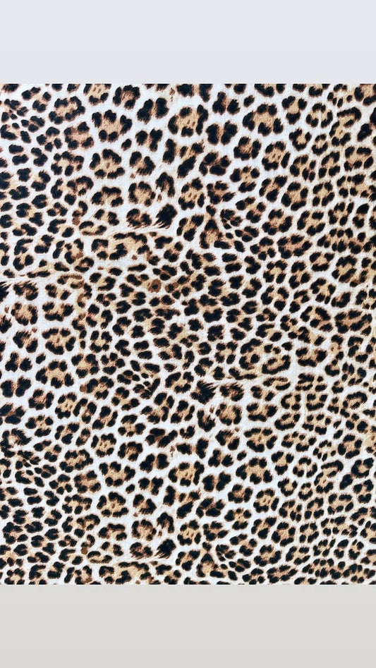 Brown Leopard Print