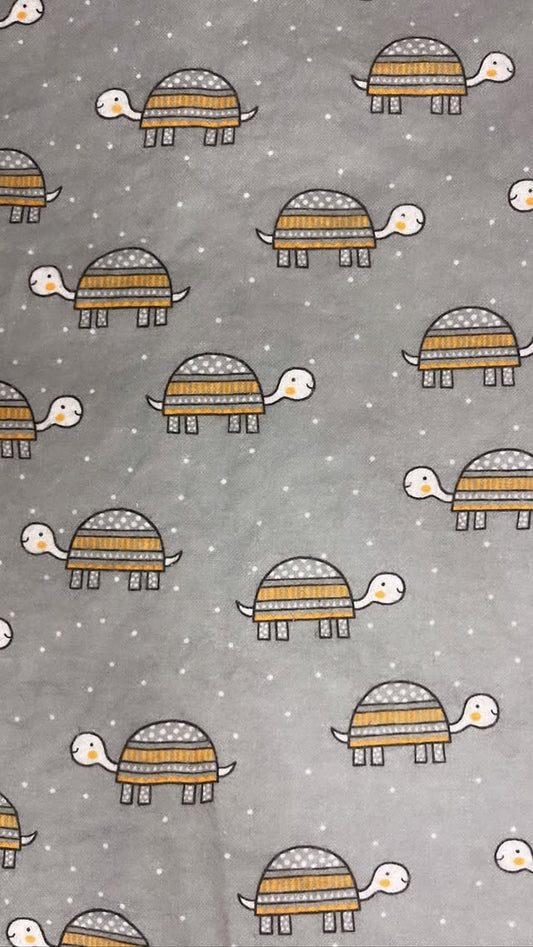 Turtles On Gray